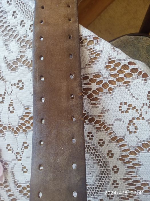 Ремінь шкіряний, ШГК ім. Карла Маркса, 1981 рік