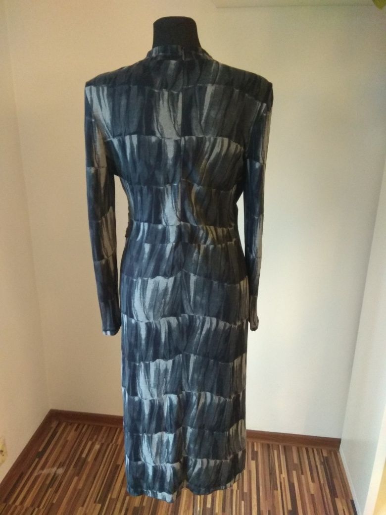 Sukienka Armani Collezioni od Armaniego MIDI w kolanko Zalando M 40 42