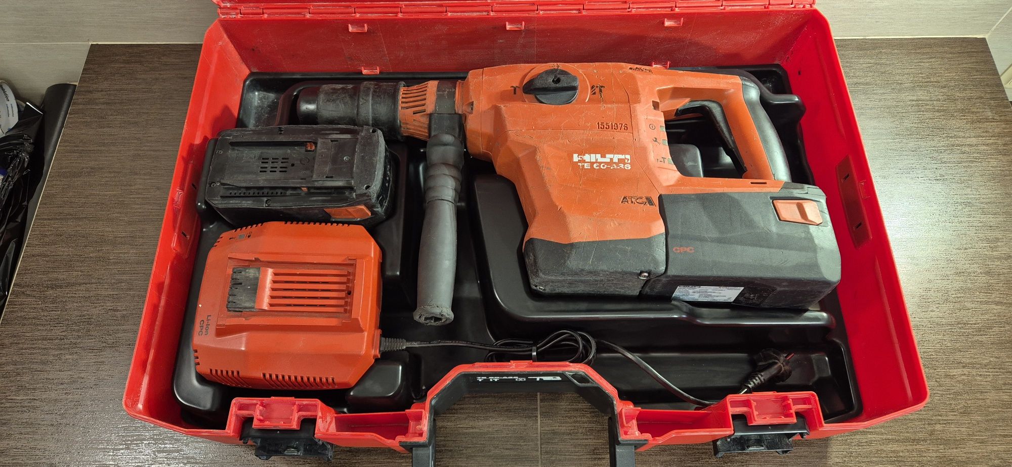 Hilti TE 60-A36 młotowiertarka akumulatorowa SDS MAX