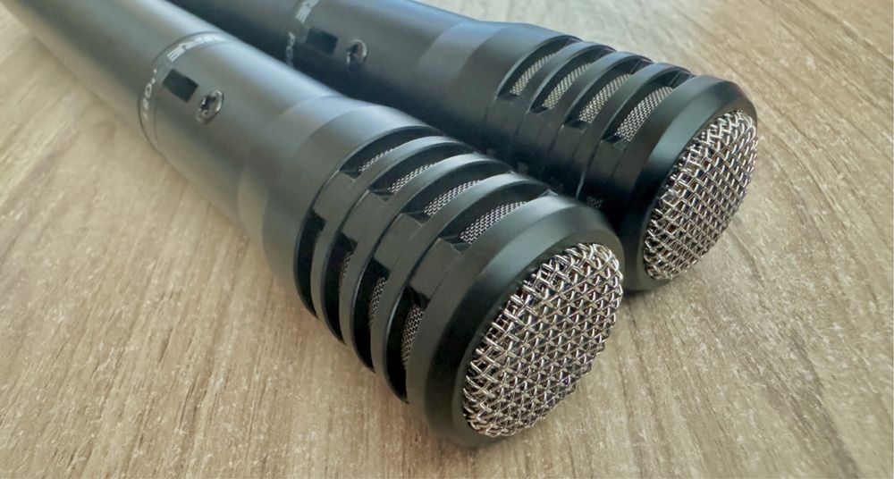 Нові мікрофони Shure PG81, запаковані повний комплект