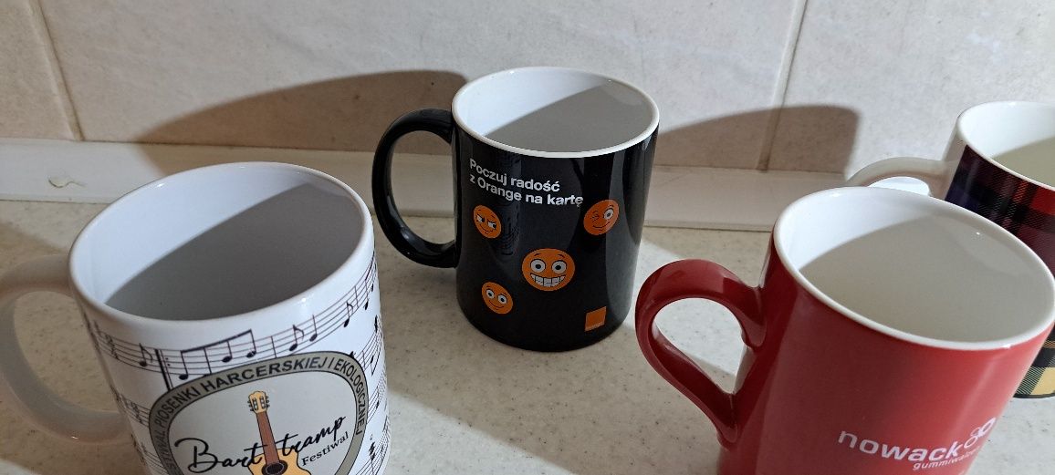 Kubki do picia różnych napojów