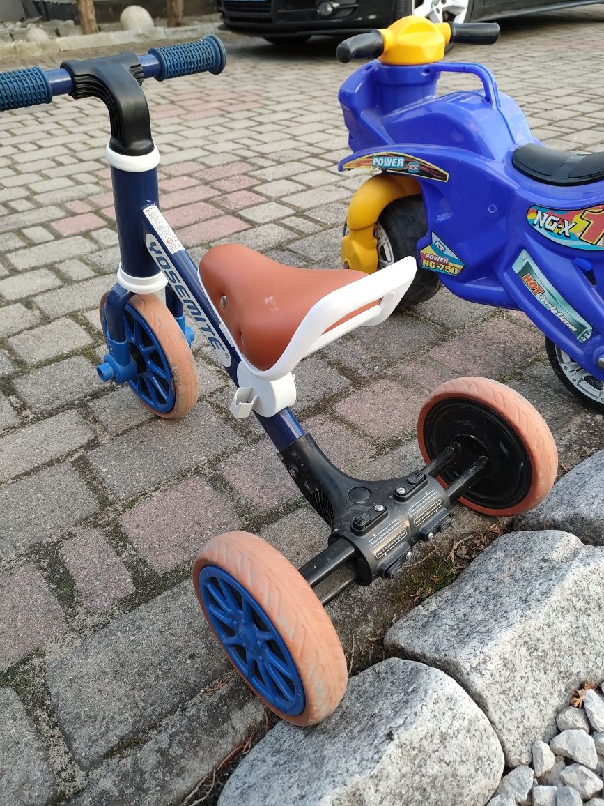 Sprzedam rowerek biegowy trójkołowiec ,motorek zabawka