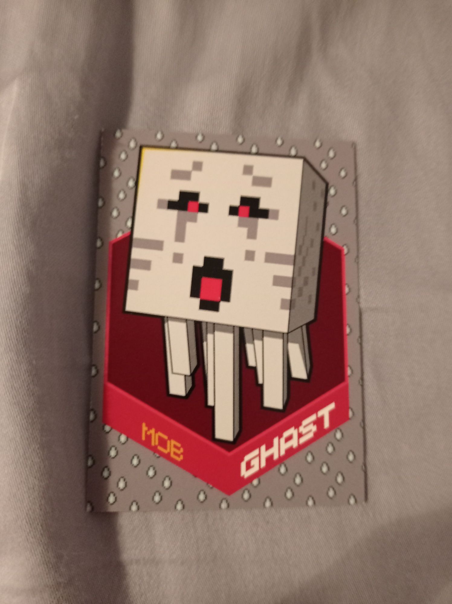 Karta panini Minecraft ghast