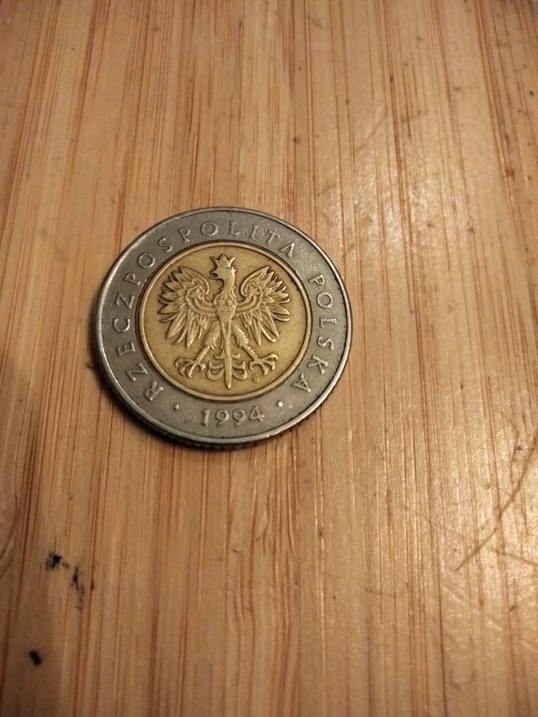 Moneta 5 zlotych 1994r