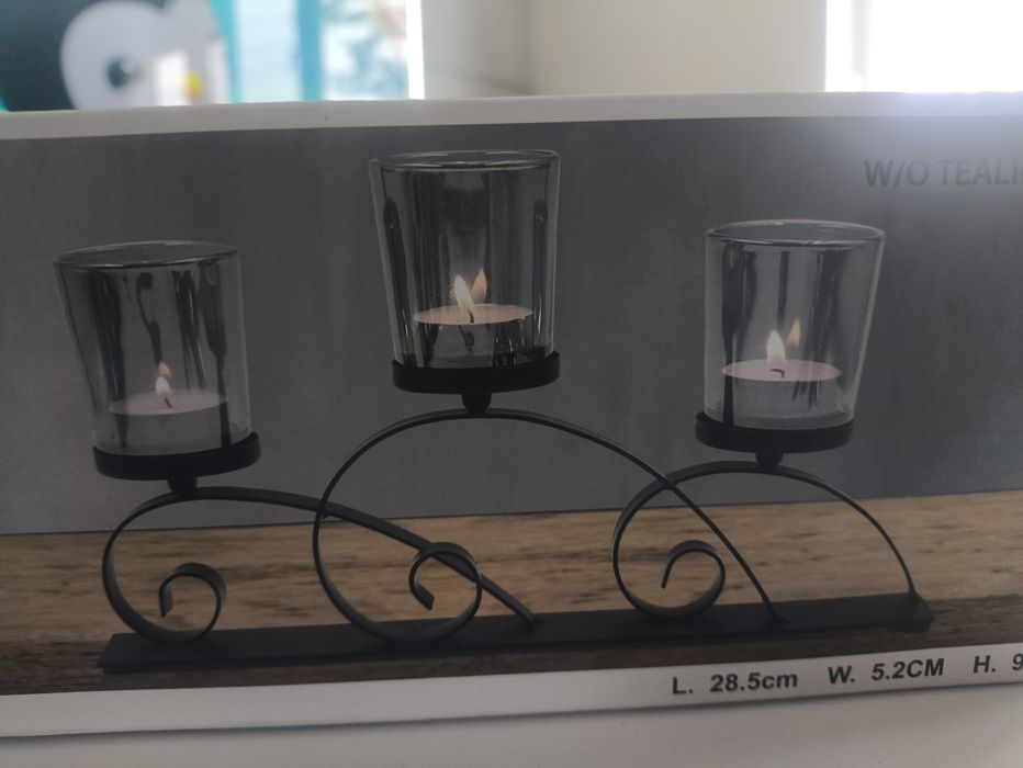 Świecznik nowy Pepco