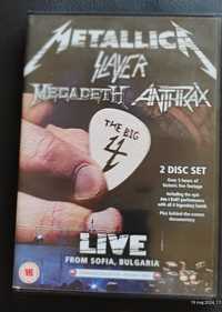 Metallica Slayer Megadeth Antrax The big four big four