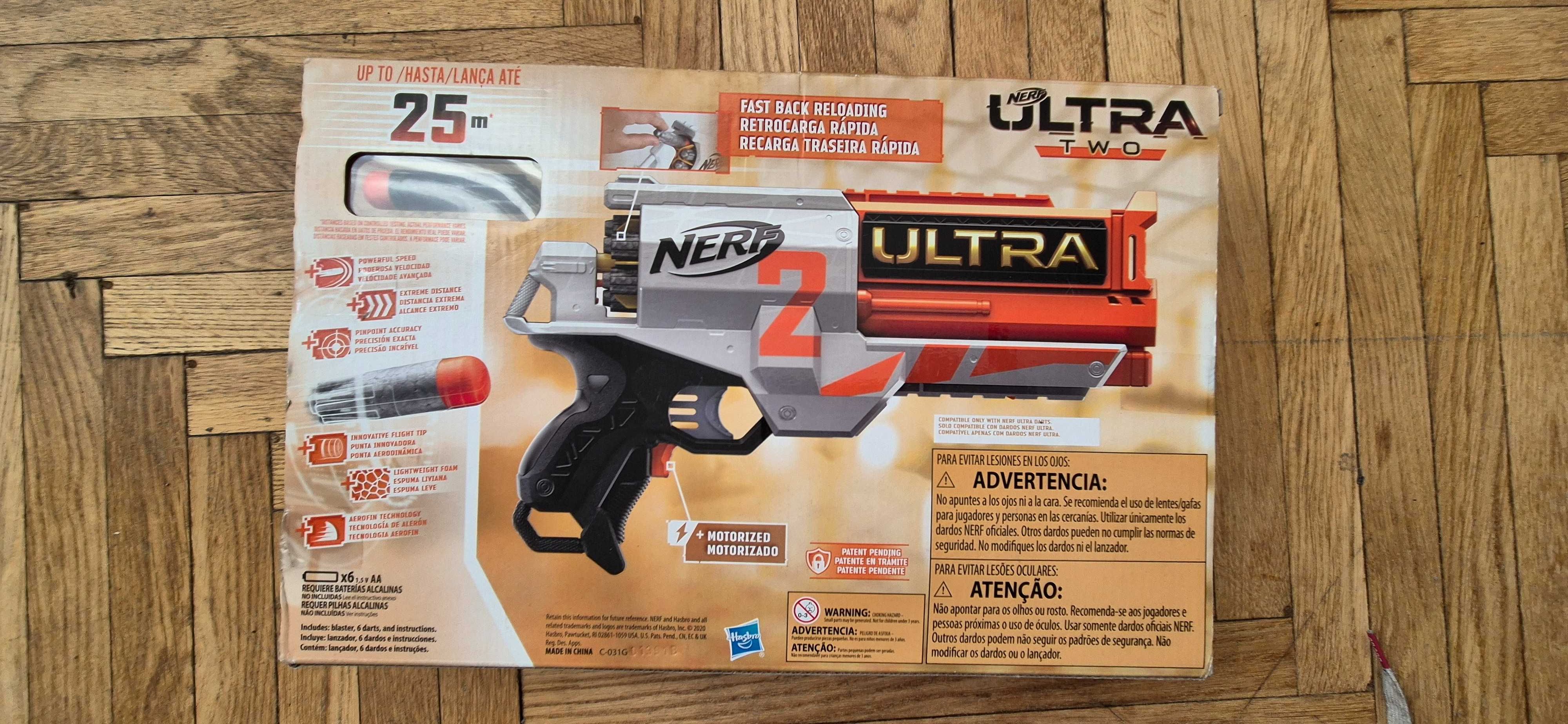 Nerf Ultra Two NOWY 6 strzałek zasięg 25m