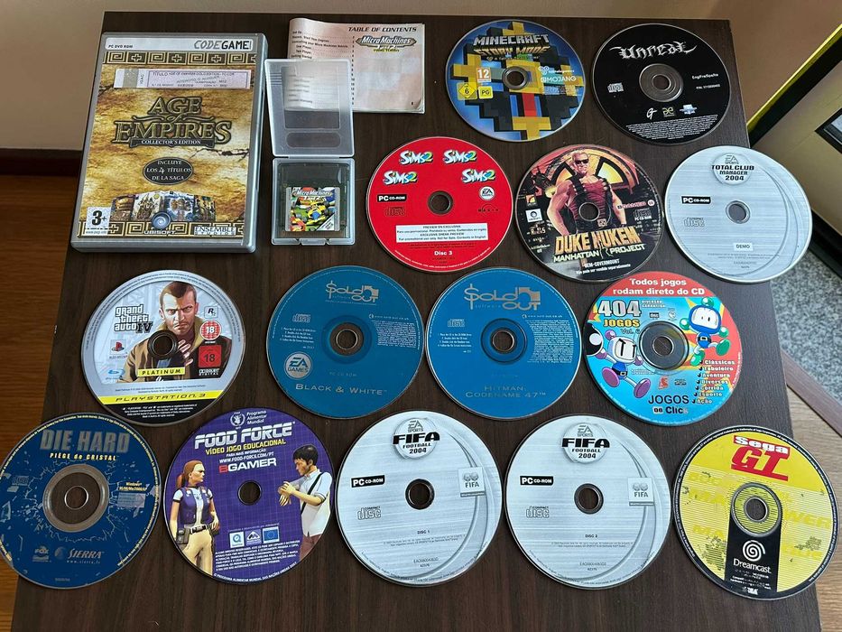 Lote de Jogos e Filmes