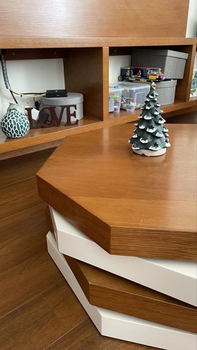 Movel Tv suspenso e mesa centro