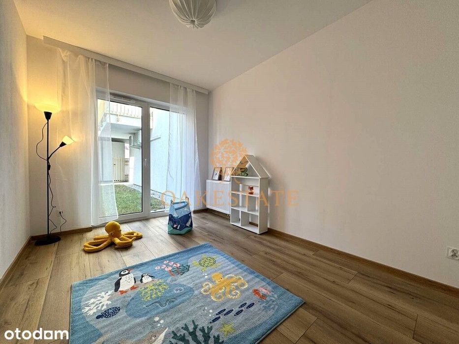 parter 4 pokoje ogródek parking