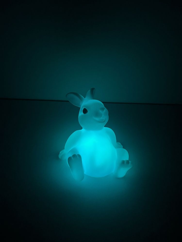 Lampka/figurka królik