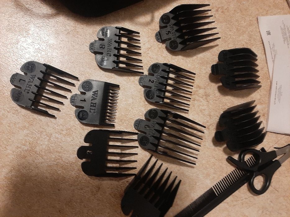 Машинка для стрижки Wahl chrome pro 201003.0460 чёрный хром.