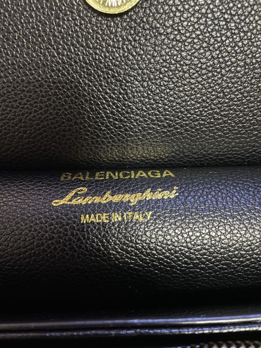 Женская сумка Balenciaga Automobili Lamborghini