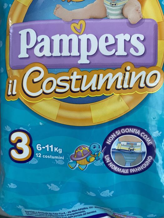 Трусики Pampers для плавання 3 розмір 6-11кг уп 12 шт