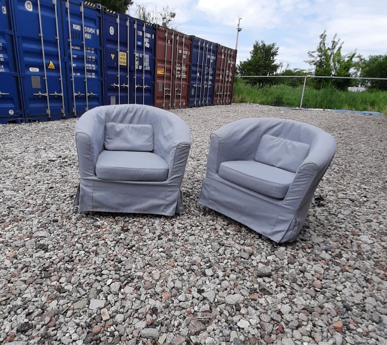 Fotel Tullsta, Ikea, Nordvalla średnioszary
