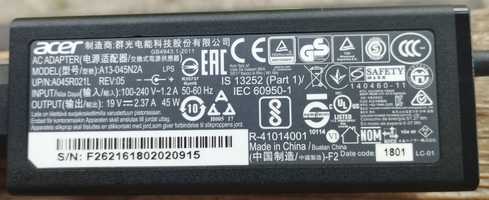 Зарядний пристрій Acer ac adapter a13-045n2a