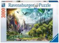 Puzzle 3000 Panowanie Smoków, Ravensburger
