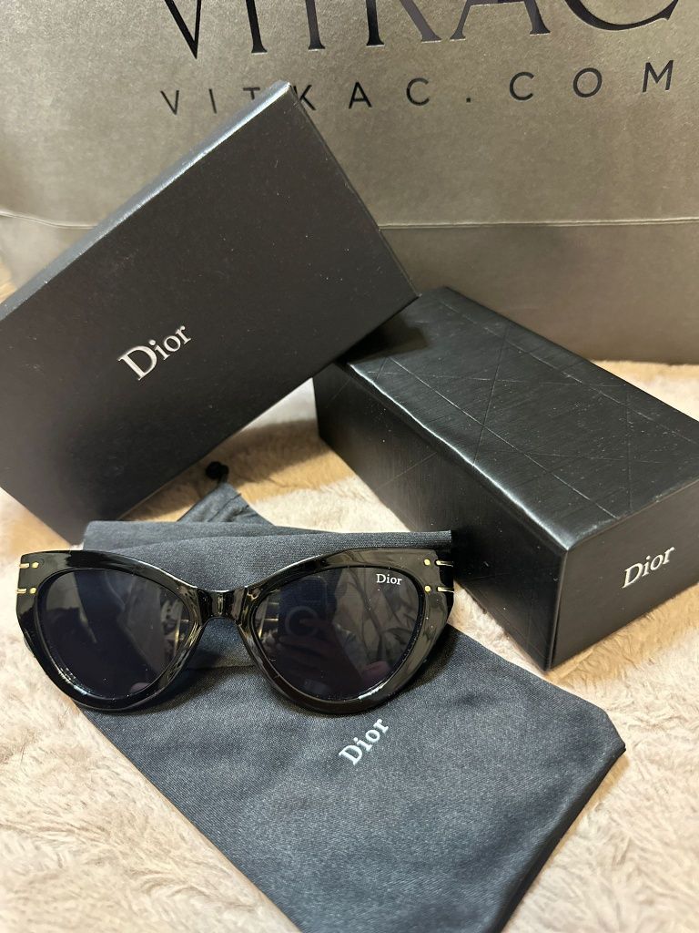 Okulary przeciwsłoneczne damskie Dior kocie