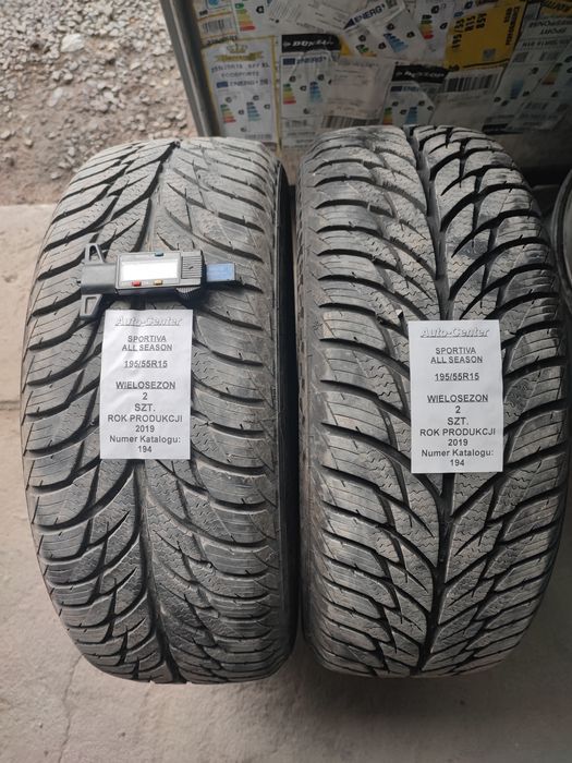 195/55R15 Opony Wielosezon Sportowca All Season