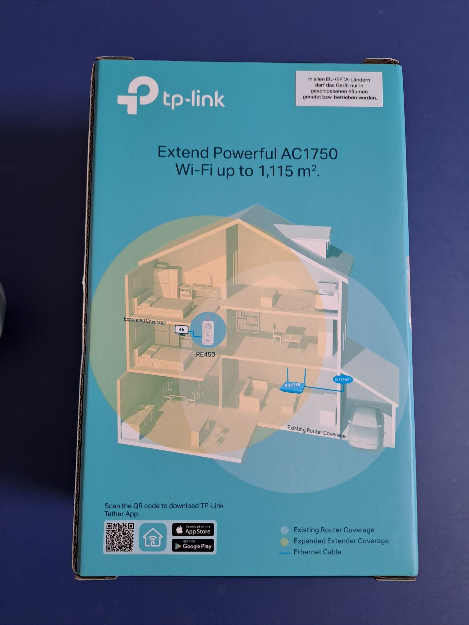 TP-Link wifi range extender RE450 AC1750