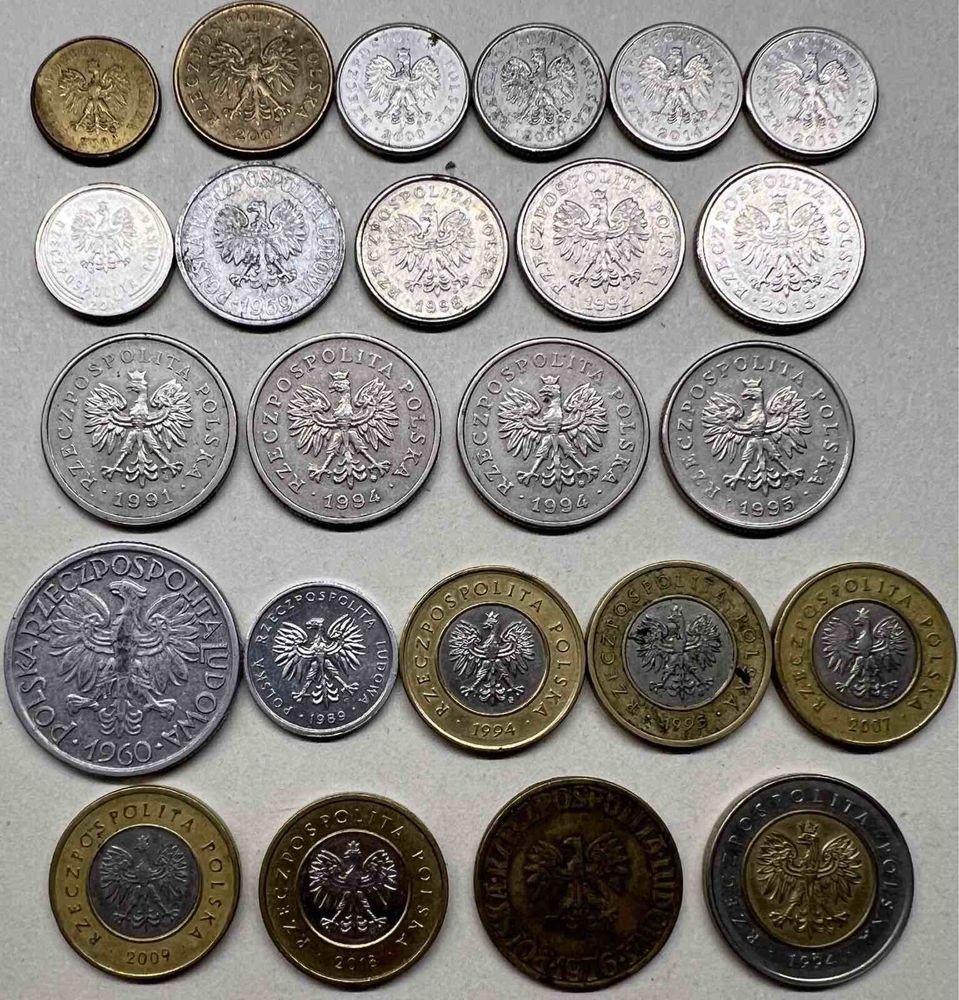 Продам набор монет Польши