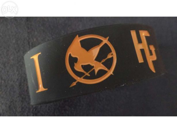 Hunger Games Jogos da Fome bracelete mockingjay original NOVO SELADO