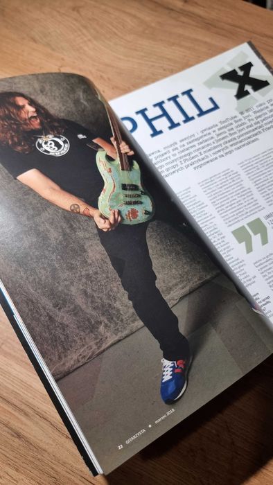 Gitarzysta 3/2018 (147) + Basista: Phil X, Janek Pentz, Lance Lopez