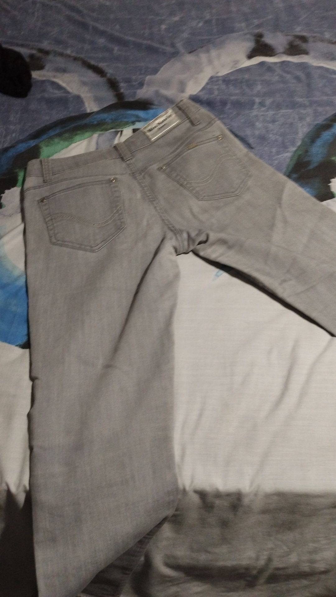 Miss Natalie Jeans Cinza