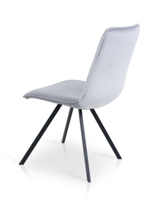 Stół LOFT +4 Krzesła Nogi metalanowe czarne Wanat