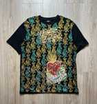 Christian Audigier Ed Hardy Koszulka T-shirt Rap Opium Y2K