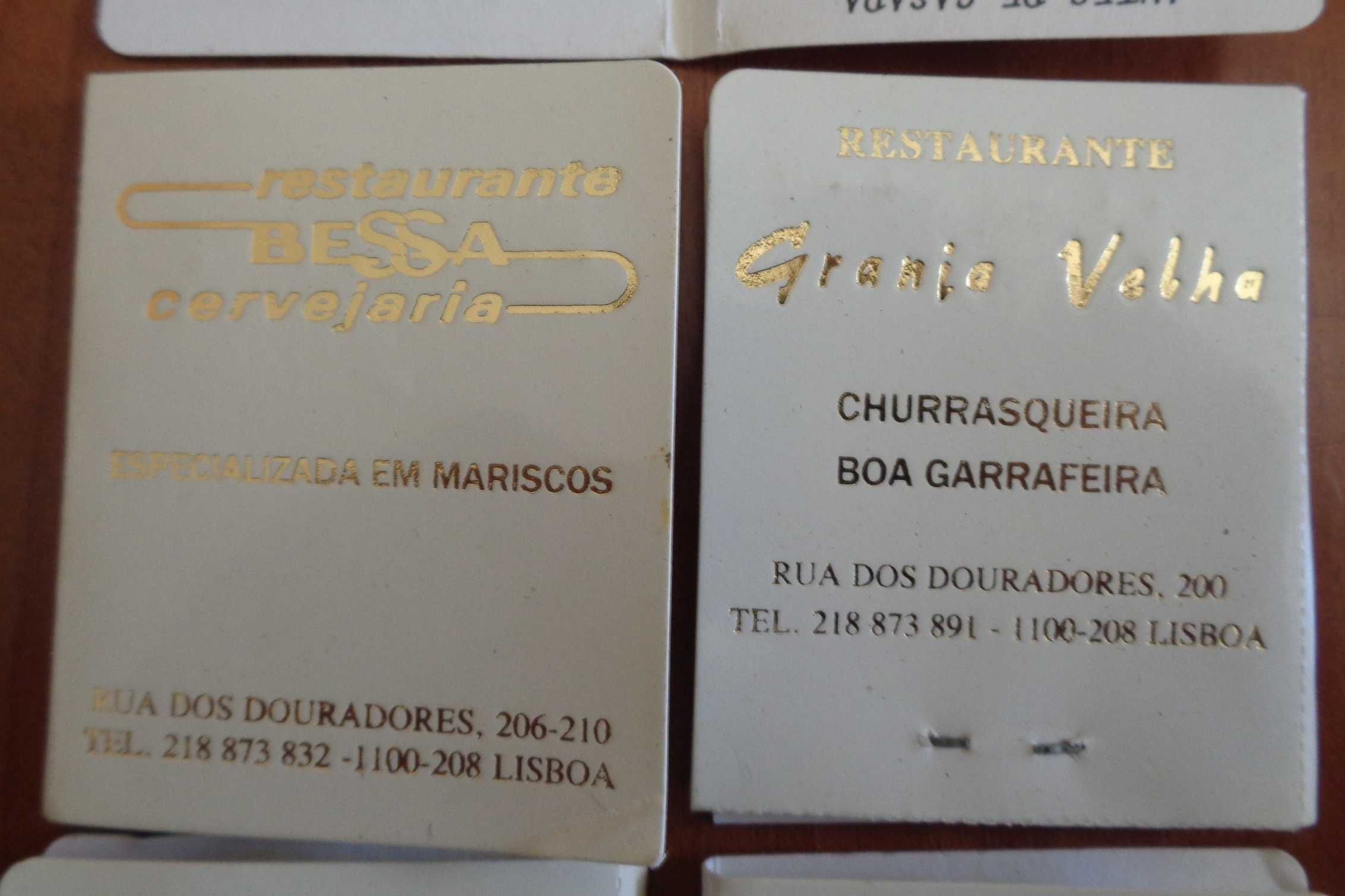 Coleção de carteiras de fósforos para colecionadores