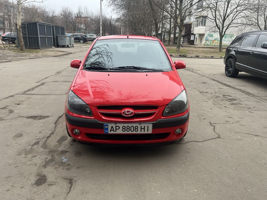 Hyundai getz 2007 1.4 г/б