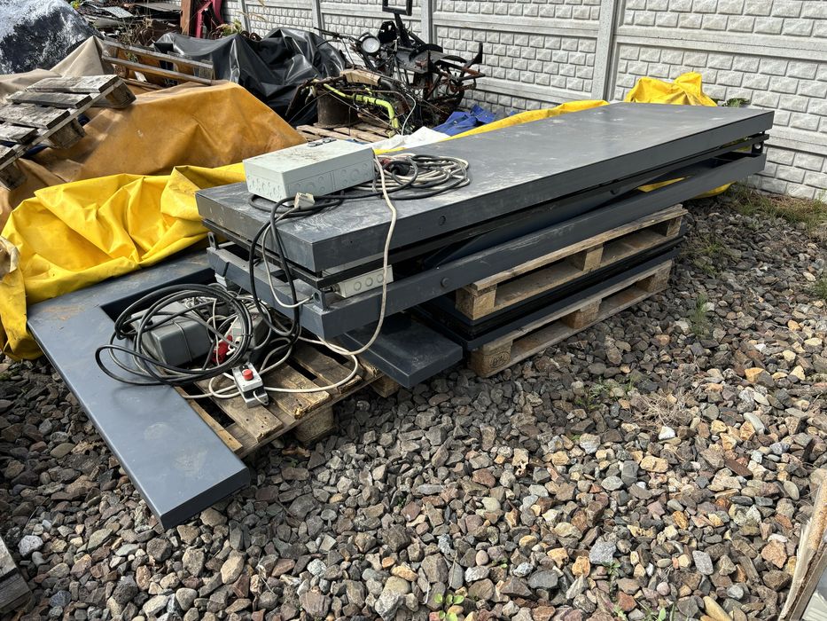 Stół hydrauliczny nożycowy podnośnik warsztatowy serwisowy