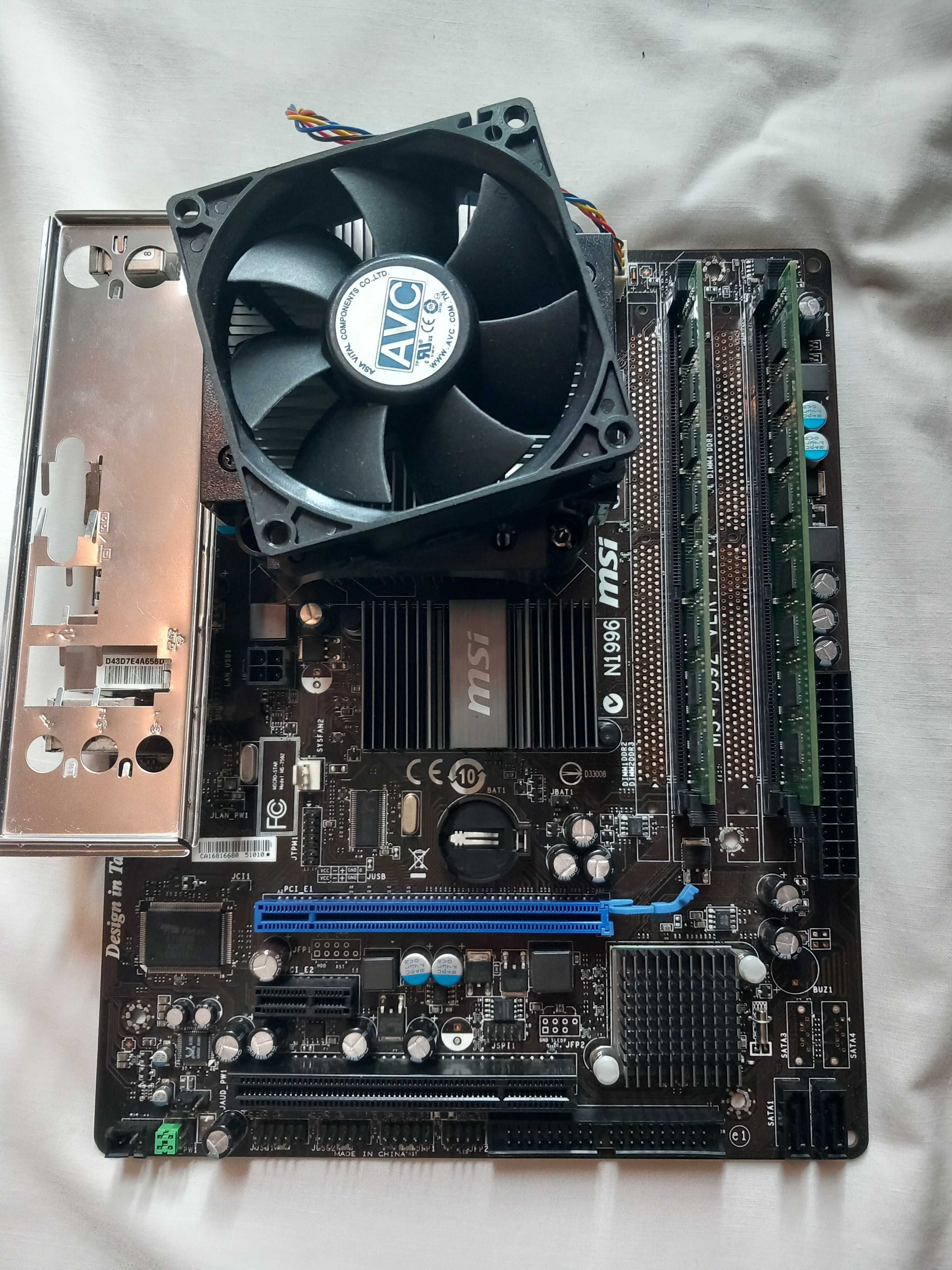 Motherboard MSI g41m-sp20 + Processador Intel Core 2 Quad Q8300+RAM