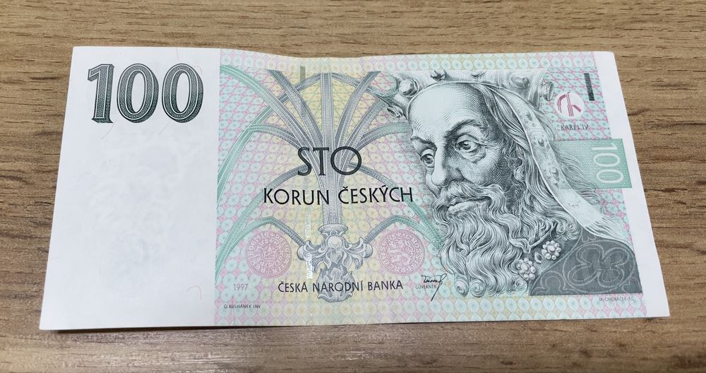 Banknot 100 Koron Czeskich