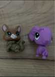 LPS littlest pet shop baranek muflon fioletowy plus gratis