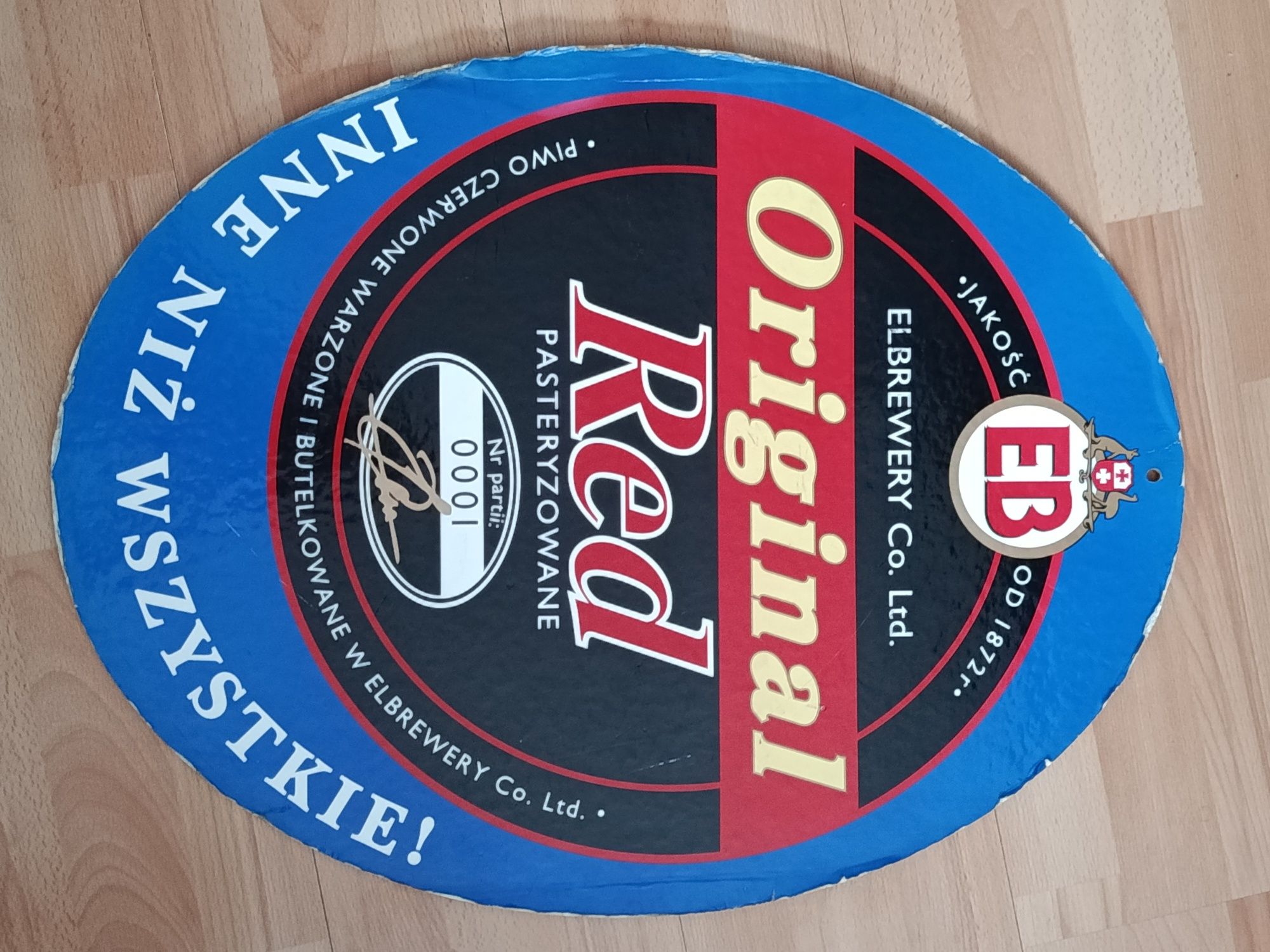 Stara reklama piwa EB