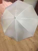 Duży biały parasol na ślub wesele deszcz słońce NOWY