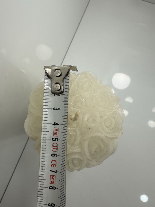 Velas de decoração ( 1 cinza , 1 branca )