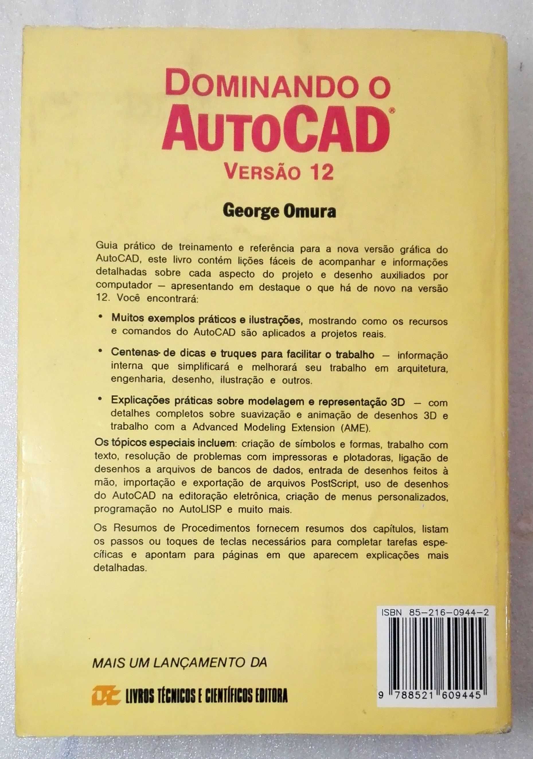 Livro Dominando o AutoCAD Versão 12