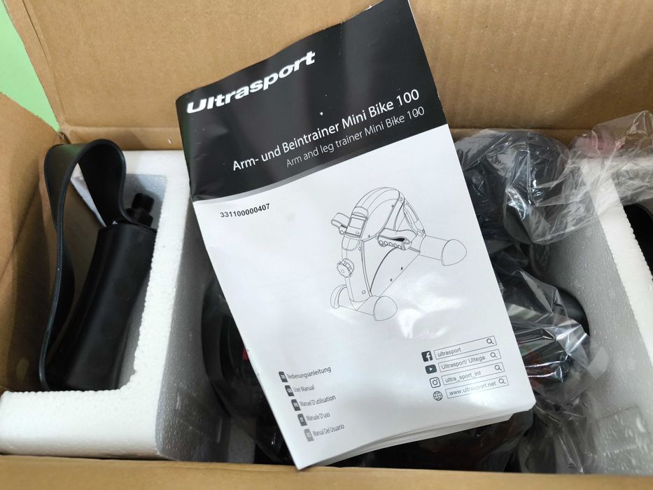 Rower treningowy mechaniczny pionowy Ultrasport Mini Bike 100