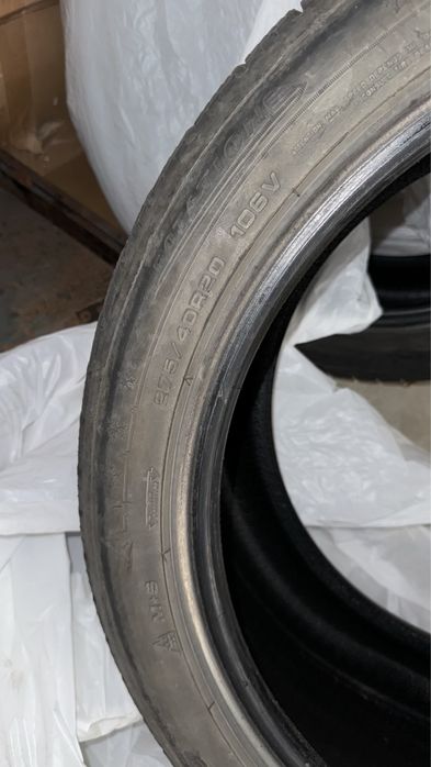 Продам резину Dunlop Winter Sport 275/40 R20, б/у в хорошем состоянии