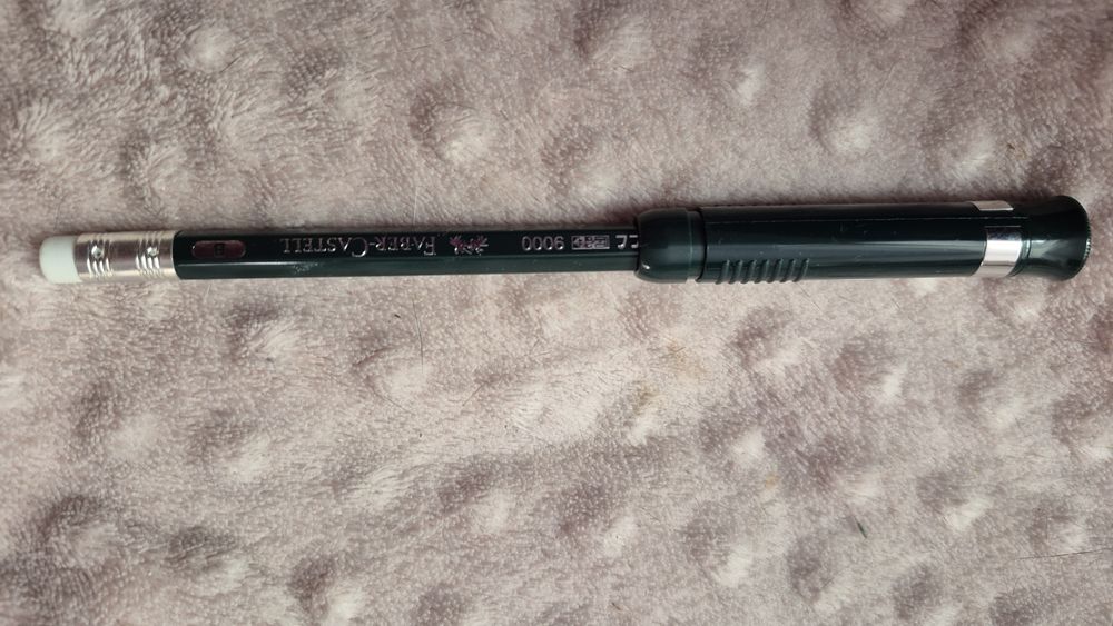 Faber-Castell Perfect Pencil 9000 - ołówek z gumką + temperówkazestaw
