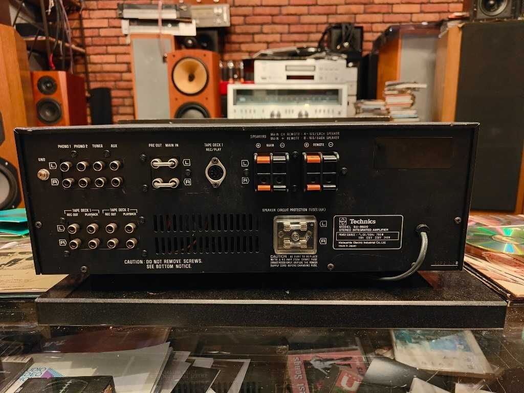 TECHNICS SU-8600 ! Porządny wzmacniacz VINTAGE