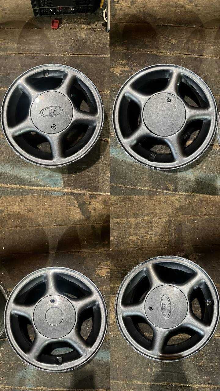 Диски ваз R13 4x98 свіжо пофарбовані!
