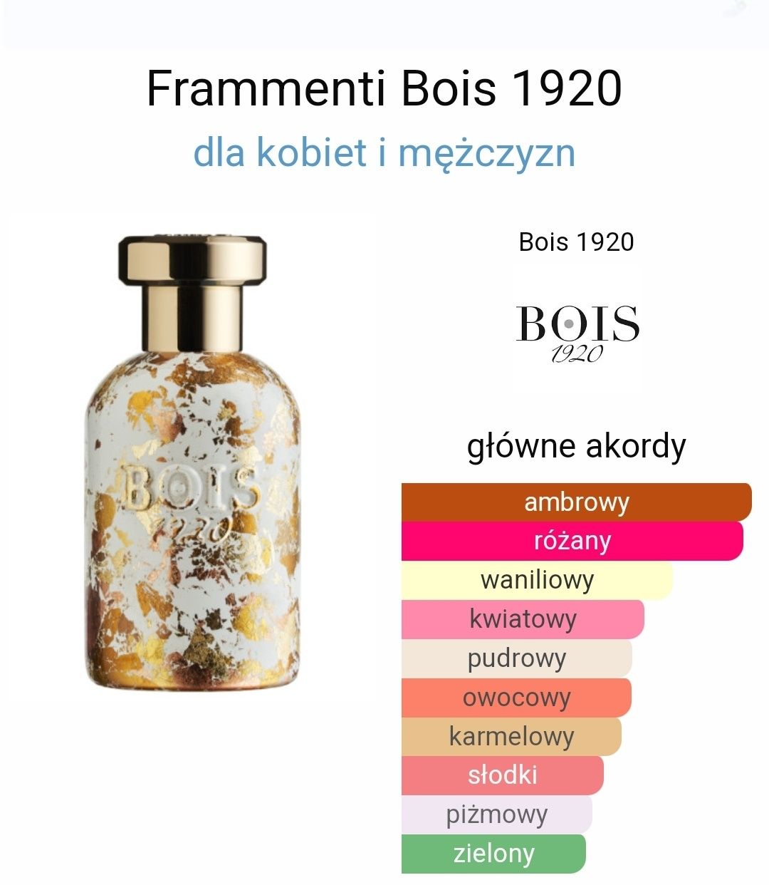 Bois 1920 Frammenti niszowe