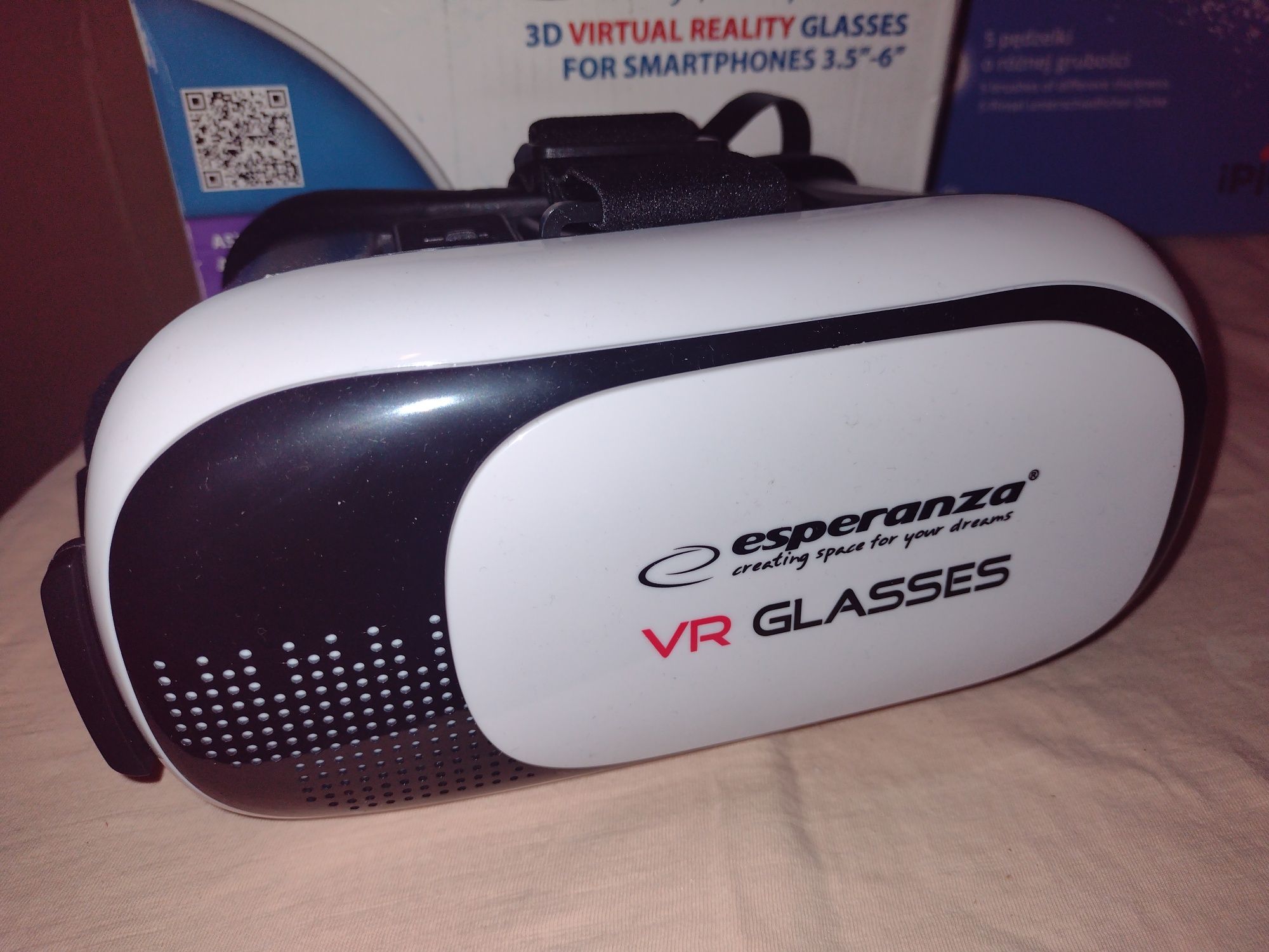 Okulary Esperanza 3D dla smartfonów 3.5-6 plus kontroler Nowe