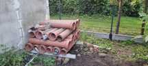 Rury ceramiczne (kamionkowe) nieużywane stan bdb 20szt 1270x150