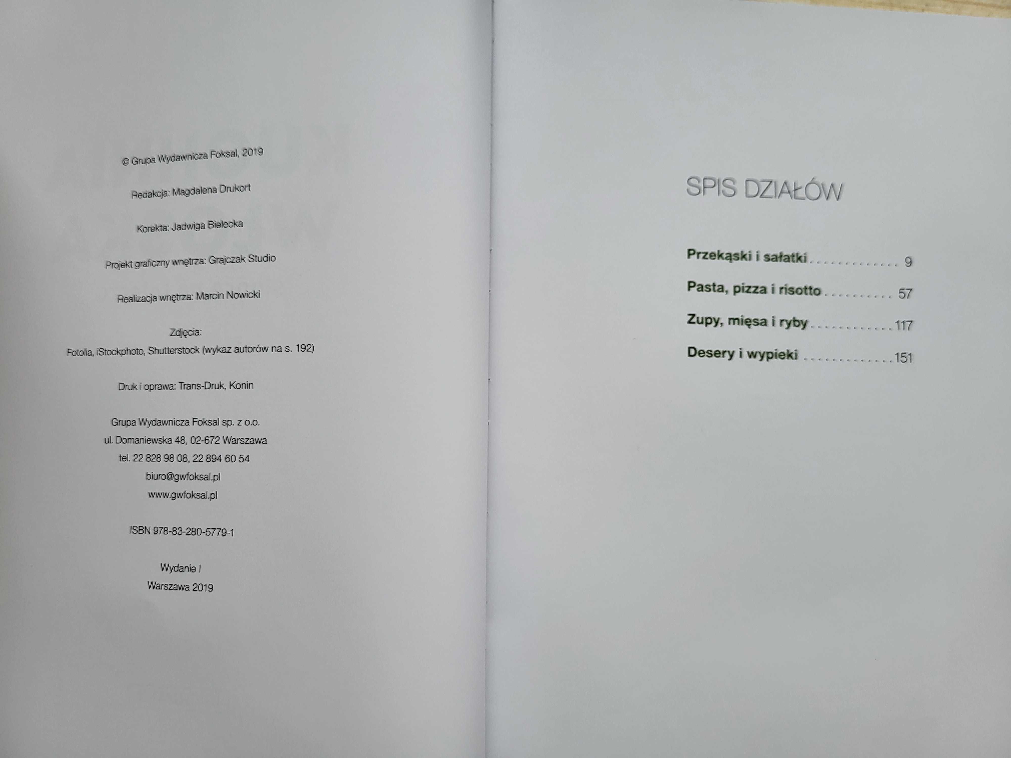 "Kuchnia włoska. Słońce na talerzu" - NOWA - NAJTANIEJ na RYNKU!