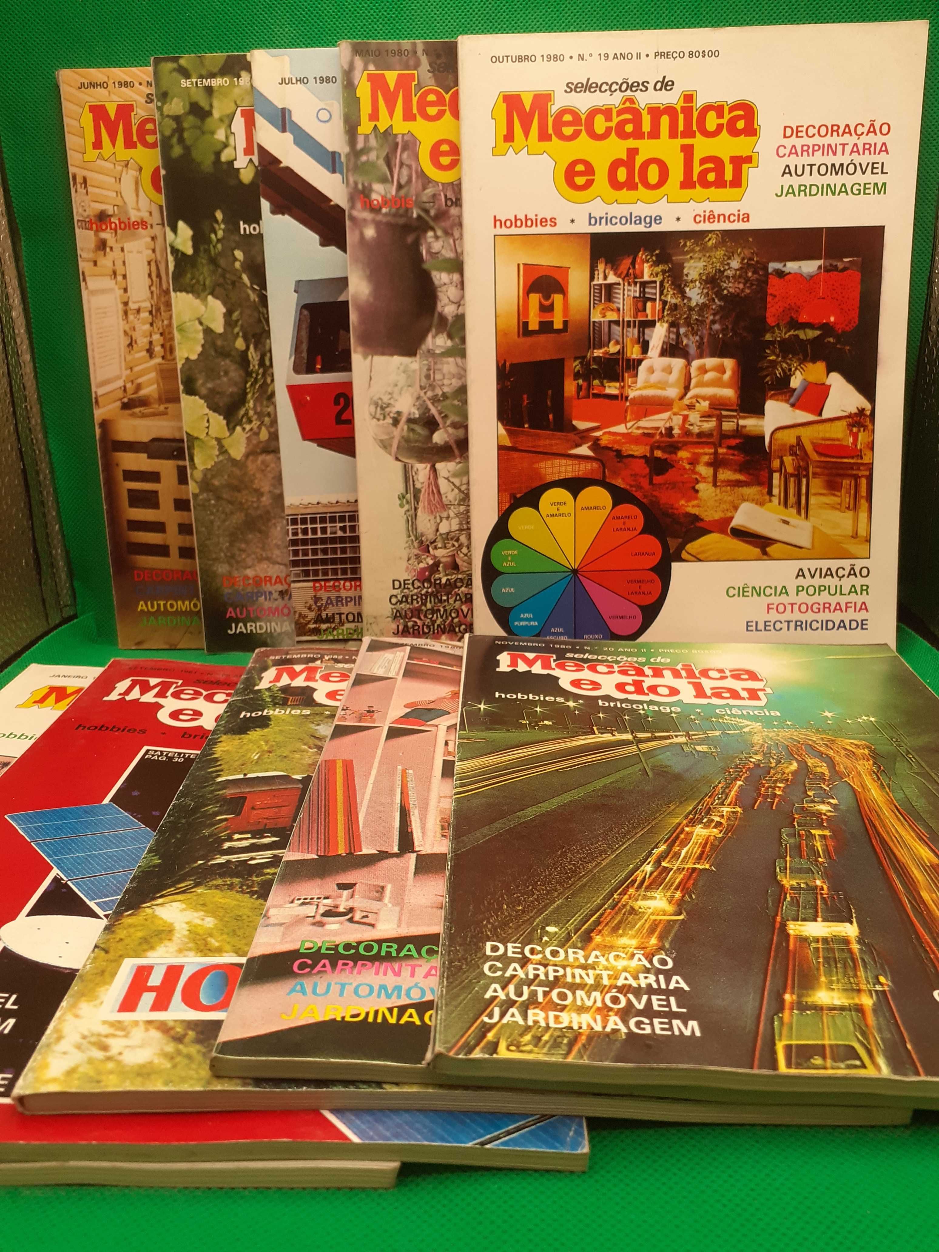 Livro - REF SD - Lote de Revistas Mecânica e do Lar (ler descrição)